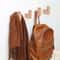 Wooden WallMounted Hook Organizer 7