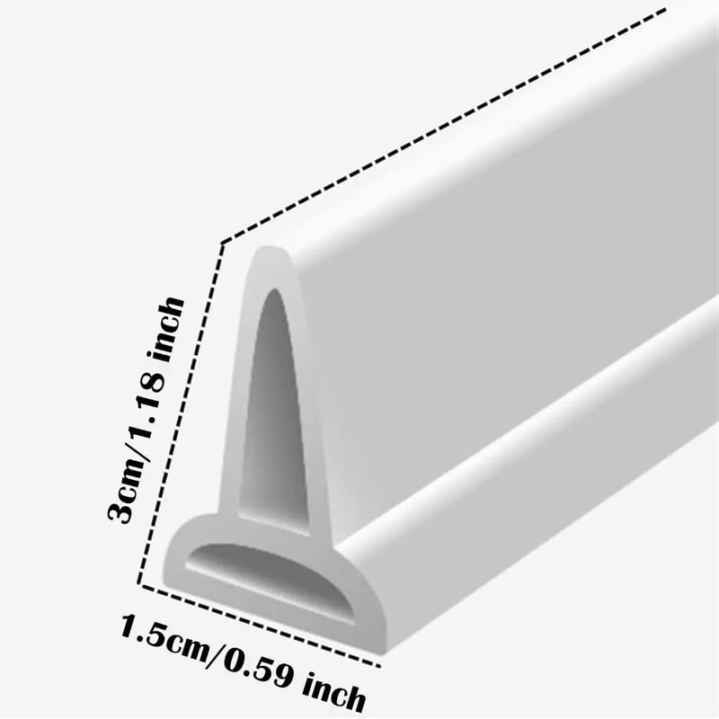 Collapsible SelfAdhesive Water Stopper Barrier 3