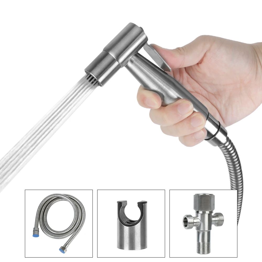 Stainless Steel Handheld Bidet Sprayer 0