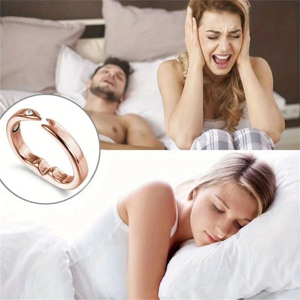 Adjustable AntiSnoring Ring For Better Breathing 1