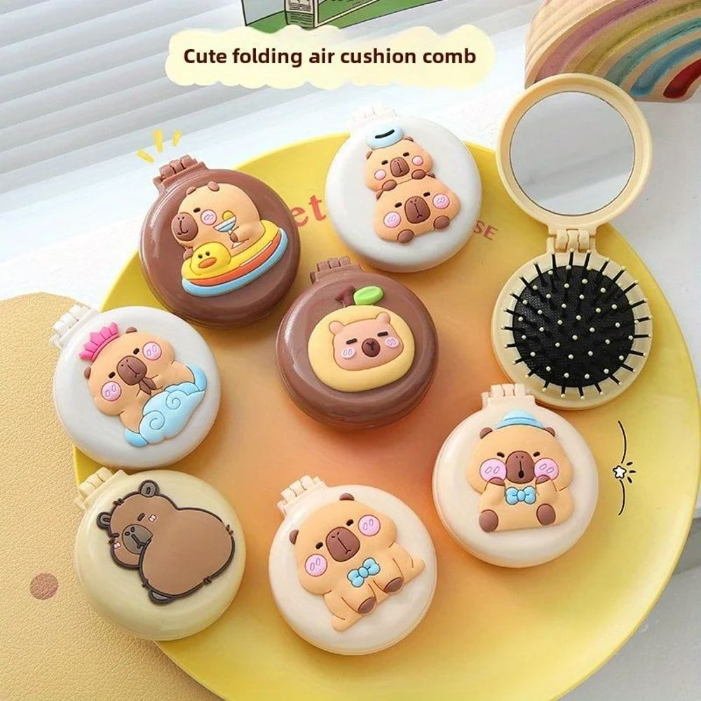 Portable Air Cushion Comb With Mirror 2