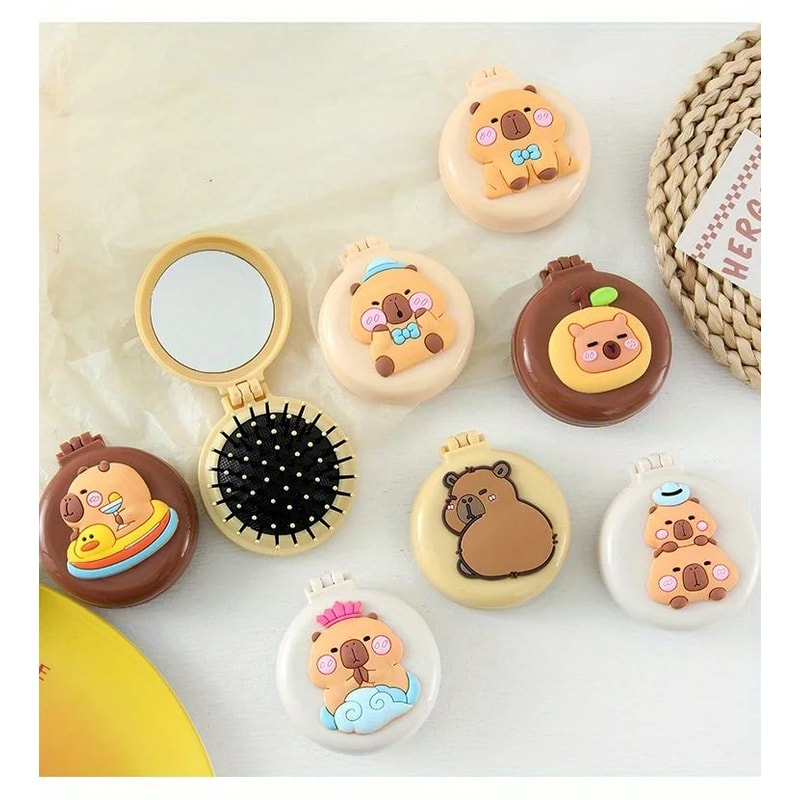 Portable Air Cushion Comb With Mirror 7