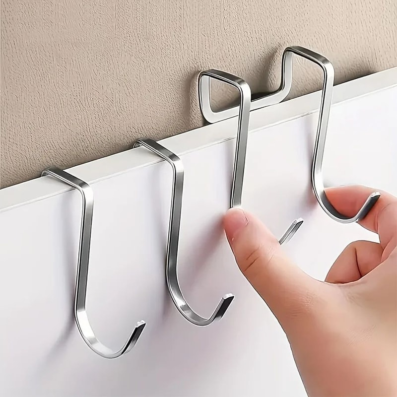 10Pack SShaped Metal Double Hooks 1