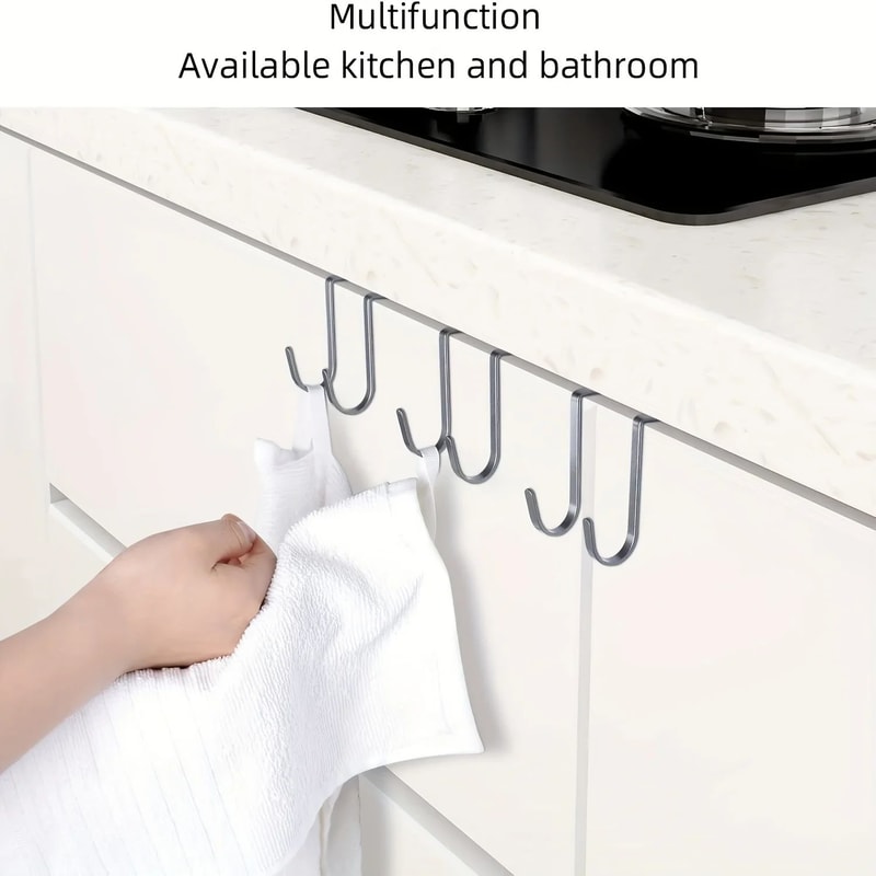 10Pack SShaped Metal Double Hooks 5