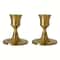 Gold Cone Candle Holders Set 2 PCS 1