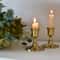 Gold Cone Candle Holders Set 2 PCS 6