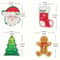 4Piece Christmas Kitchen Sponge Set 2