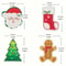4Piece Christmas Kitchen Sponge Set 2