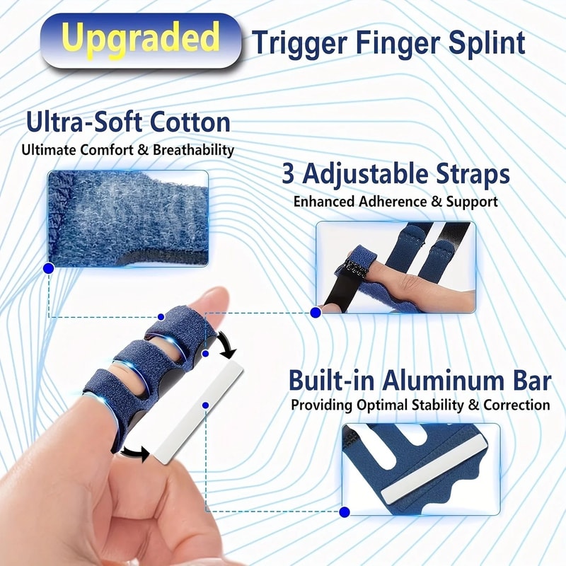 Trigger Finger Support Clamp Set 1