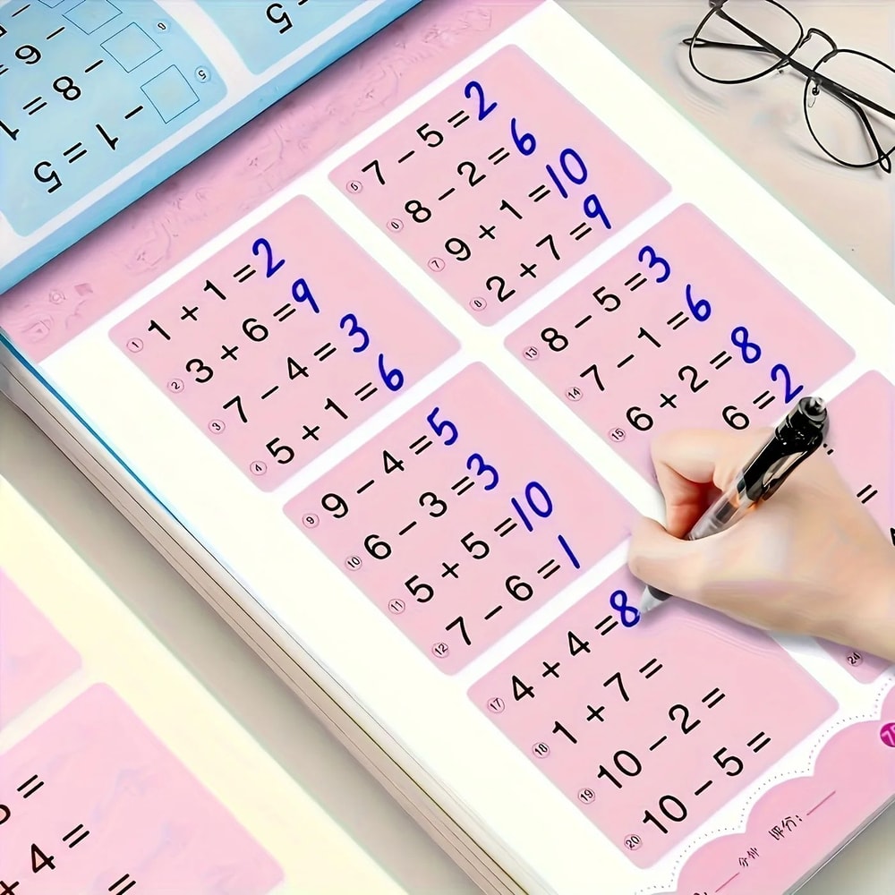 Kids Math Practice Workbook 3