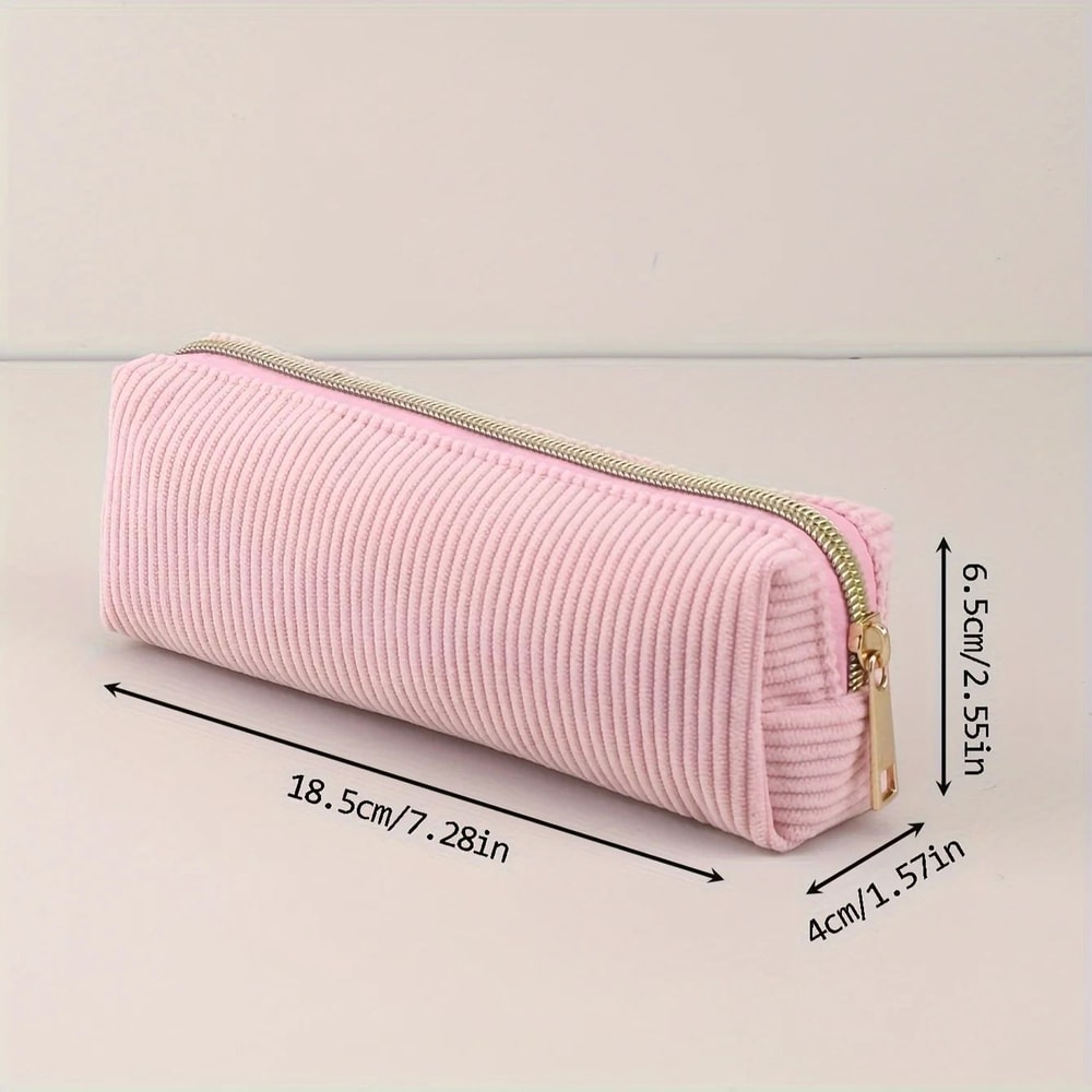 Large Corduroy Pencil Case 2