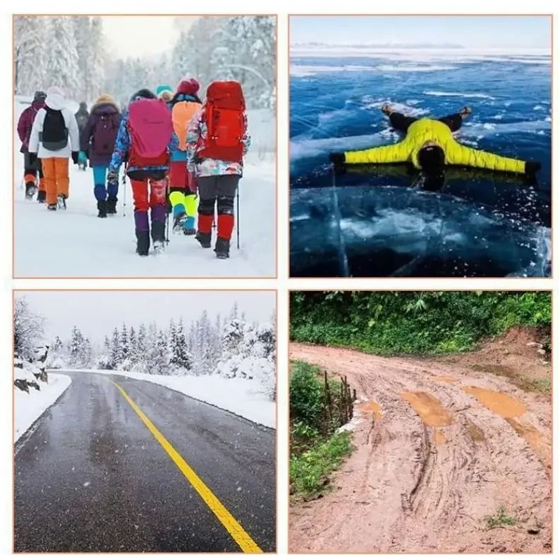 Anti Skid Ice Snow Shoe Grips 7