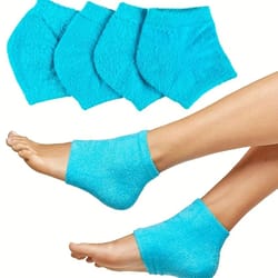 moisturizing gel heel socks