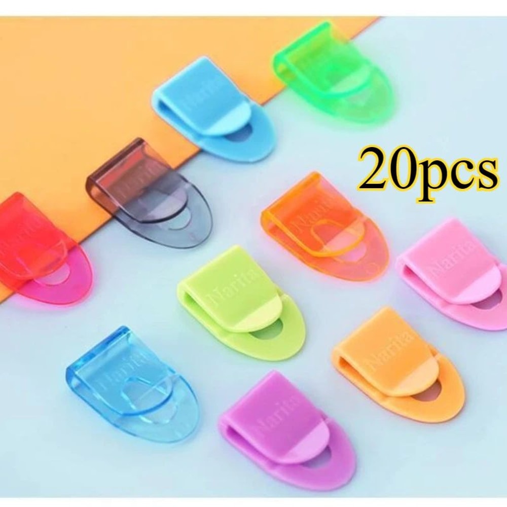 Colorful Plastic Tab Clips Set 0