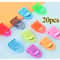 Colorful Plastic Tab Clips Set 0