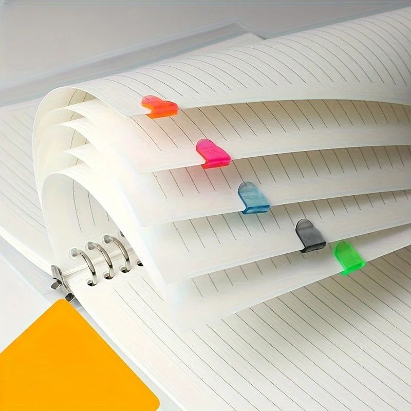Colorful Plastic Tab Clips Set 2