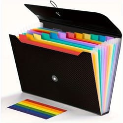13 pocket accordion file organizer