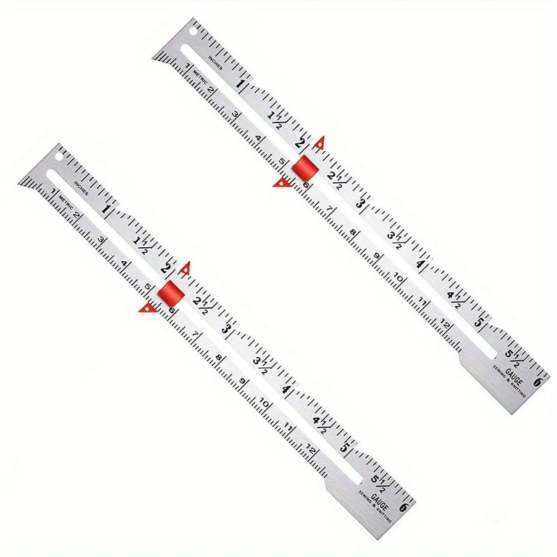 Aluminum Sliding Seam Gauge 0