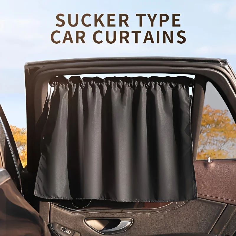 Car Window Sunshade Privacy Curtain 0