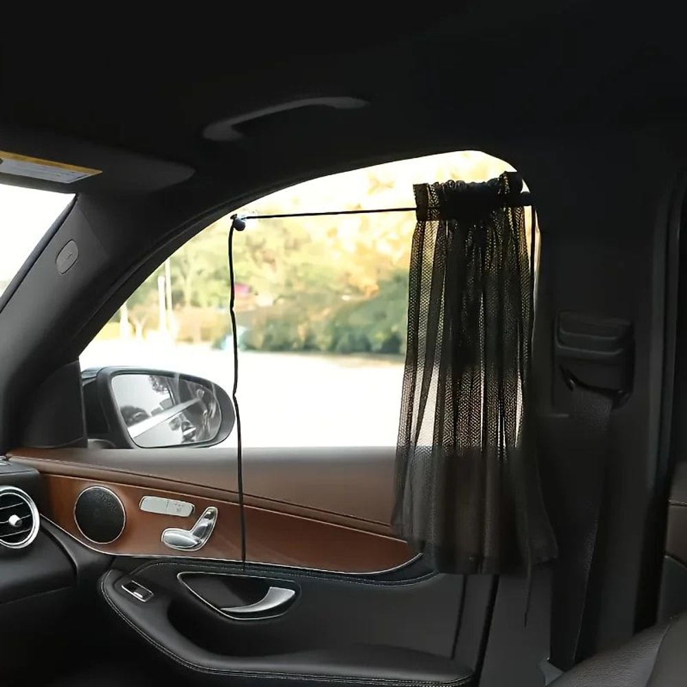 Car Window Sunshade Privacy Curtain 4