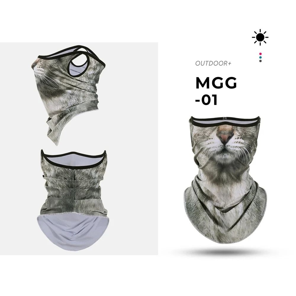 3D Animal Print Neck Gaiter Scarf 6