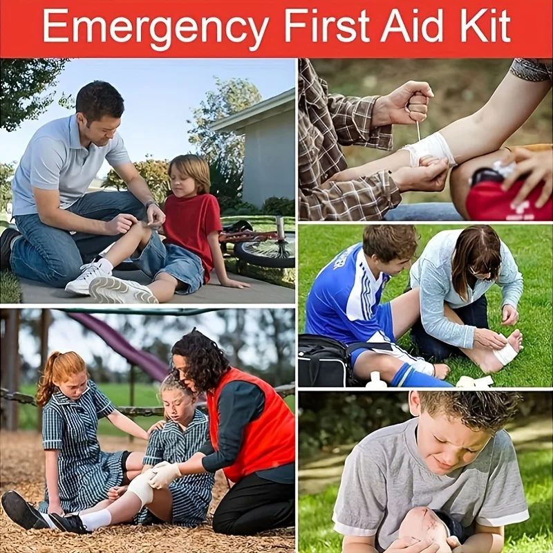 Compact Emergency First Aid Kit Set 4