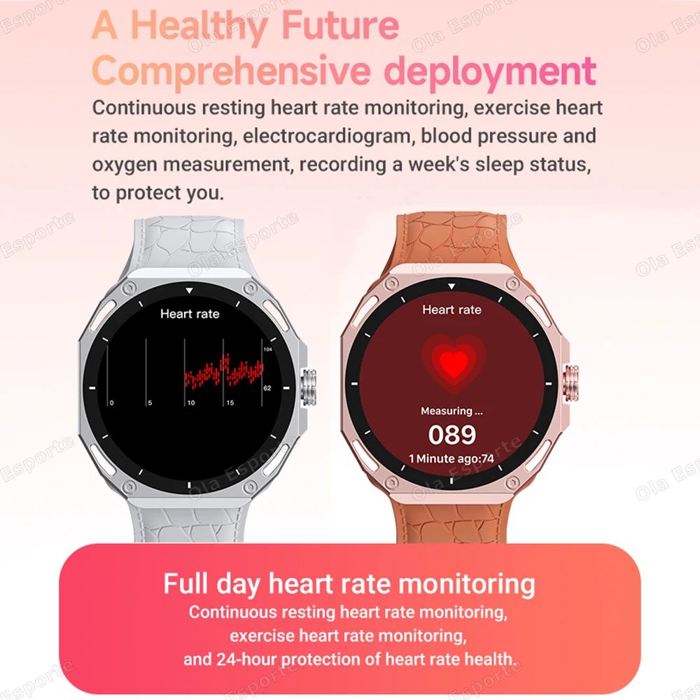 Smart Fitness Watch With AMOLED Display 3