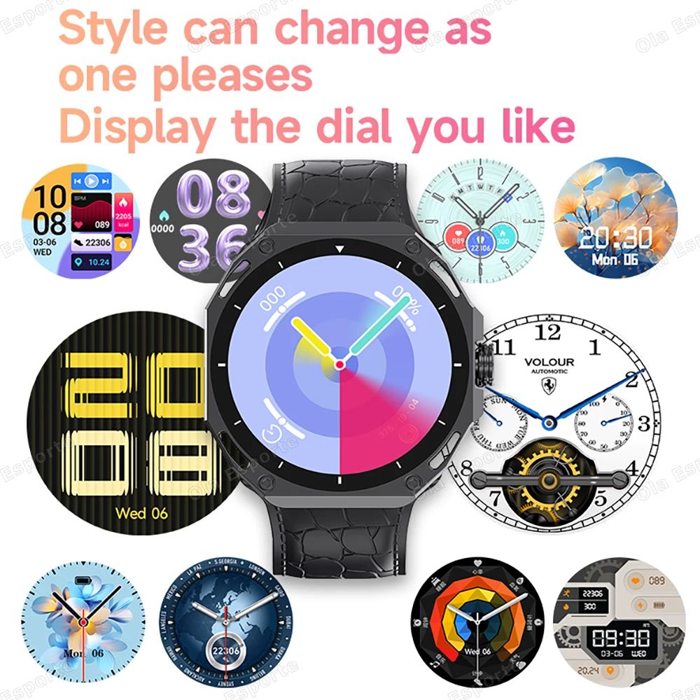 Smart Fitness Watch With AMOLED Display 5