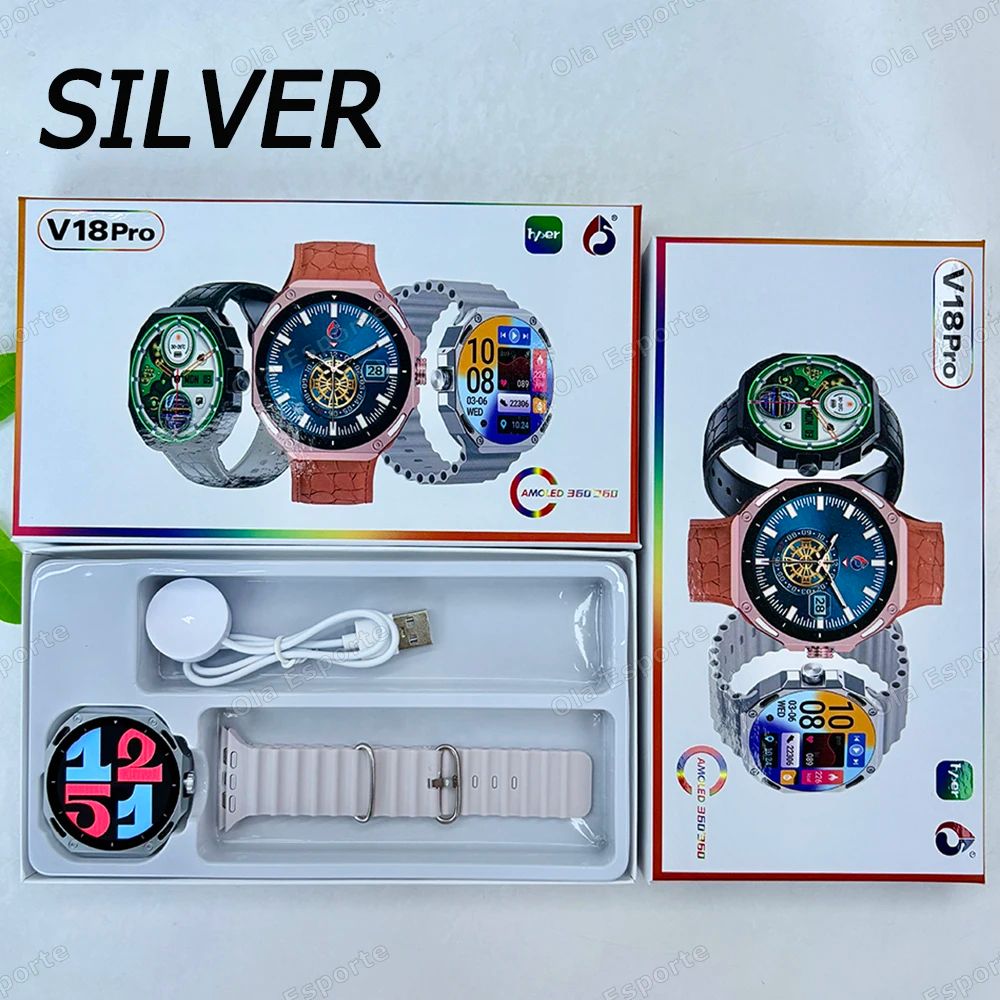 Smart Fitness Watch With AMOLED Display 8