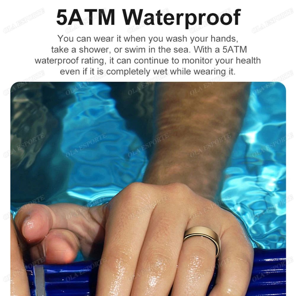 Waterproof Smart Health Ring 4