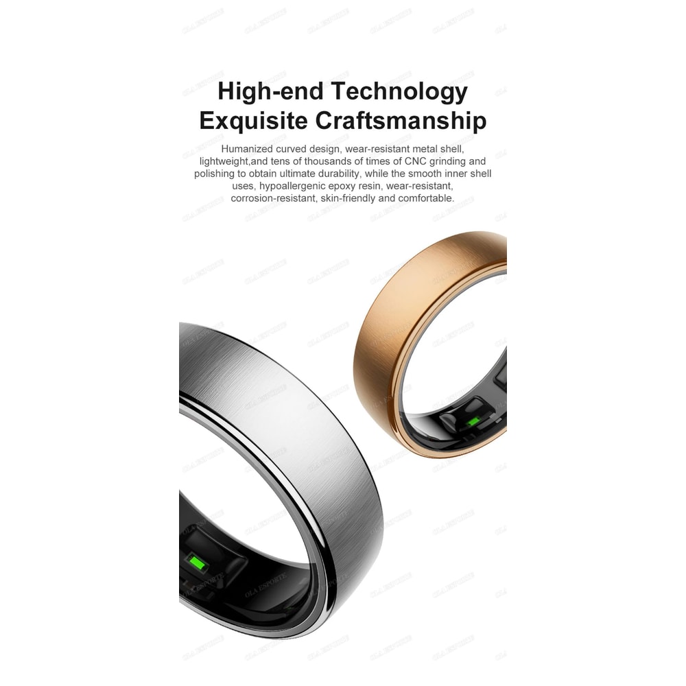 Waterproof Smart Health Ring 8