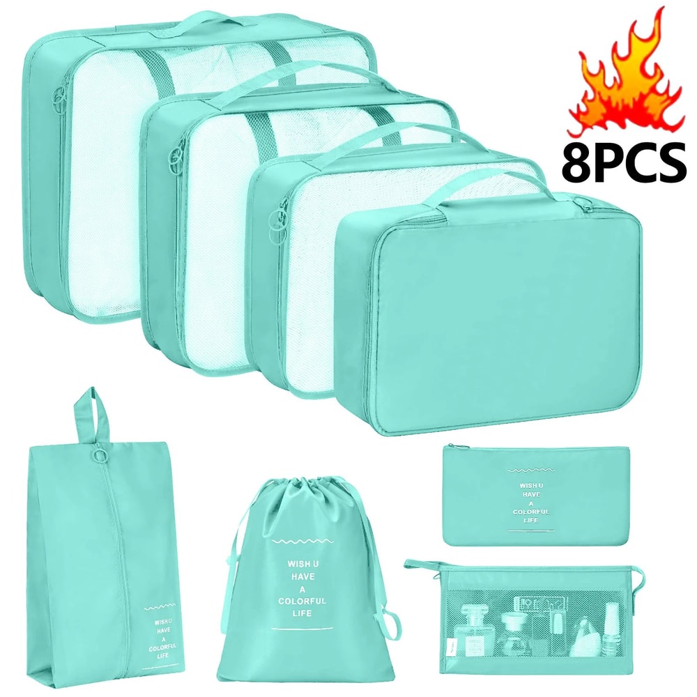 7 Piece Travel Packing Cubes Set 18
