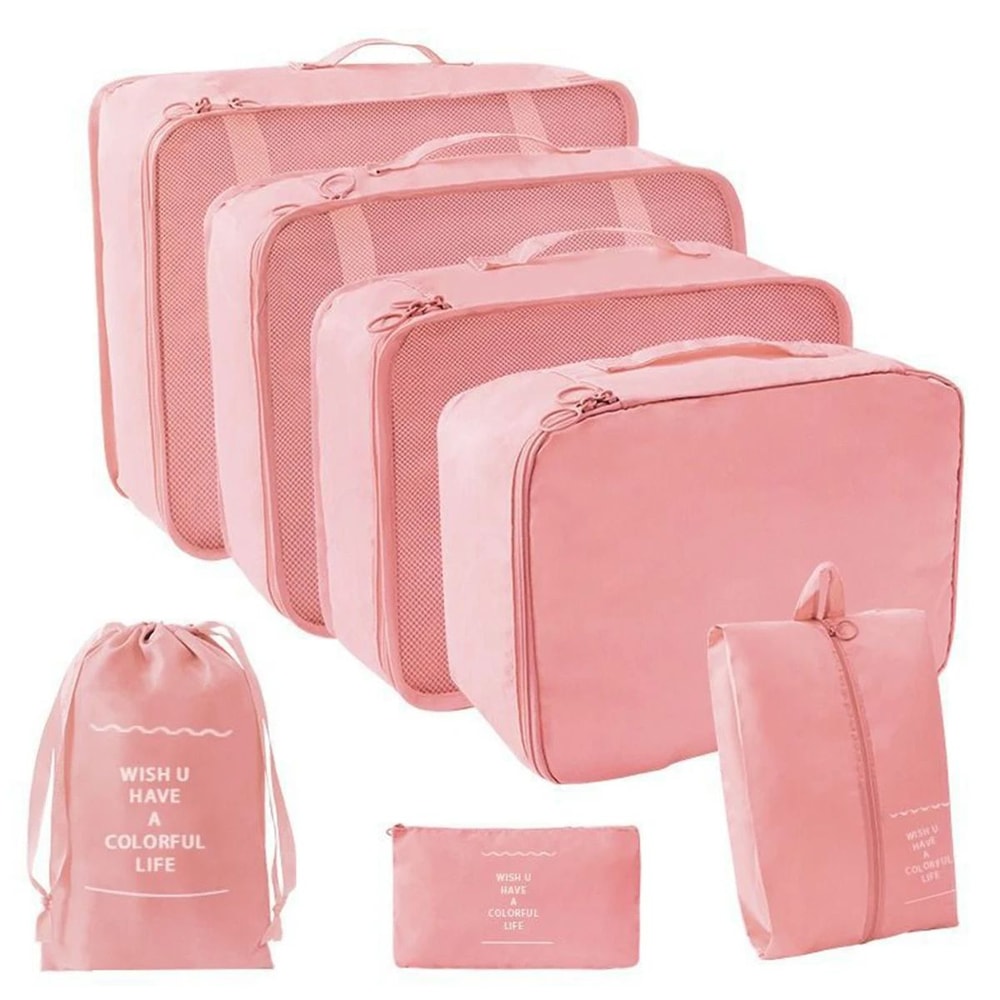 7 Piece Travel Packing Cubes Set 8