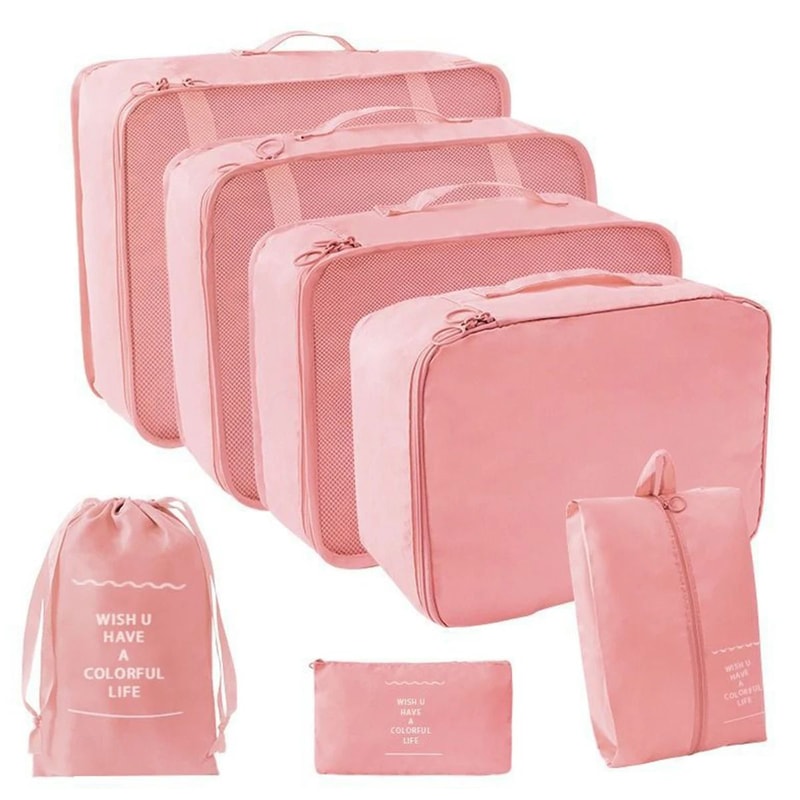7 Piece Travel Packing Cubes Set 8