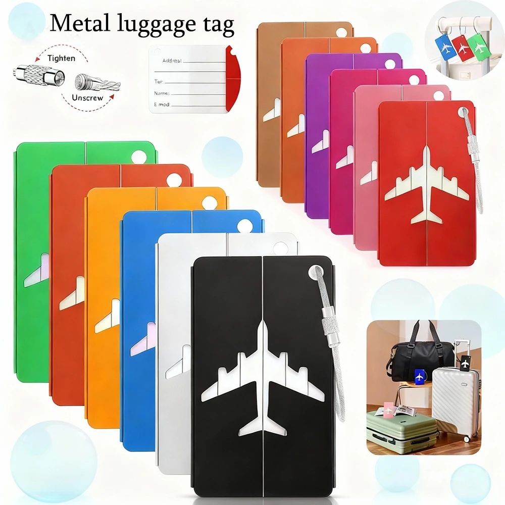 Aluminum Alloy Luggage Tag 0