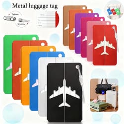 aluminum alloy luggage tag