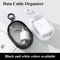 Mini Clear Zipper Storage Bag Keychain 0