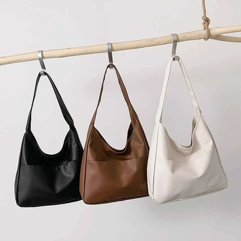 Minimalist Retro Shoulder Tote Bag 3