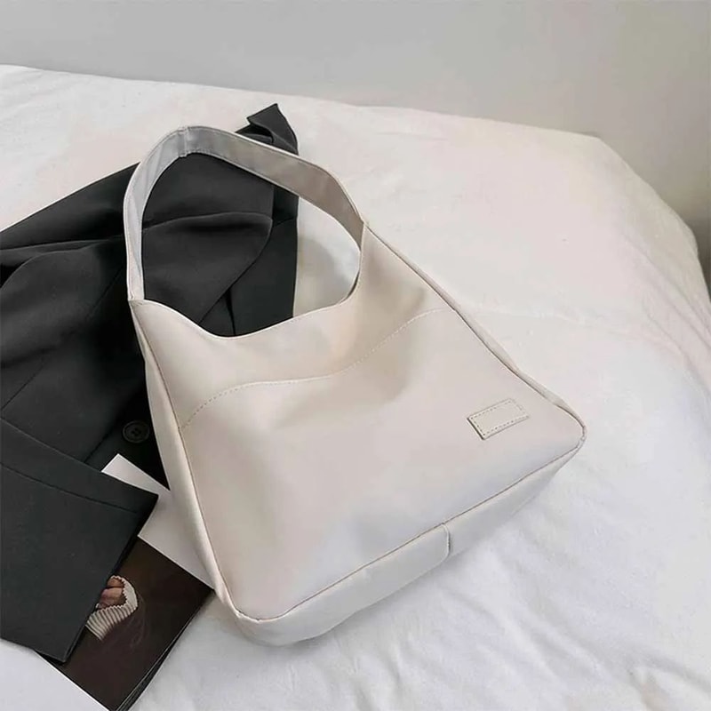Minimalist Retro Shoulder Tote Bag 6