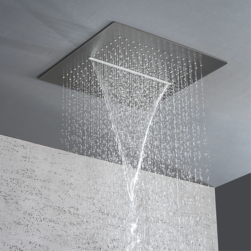 Luxury LED Rainfall Shower System 2