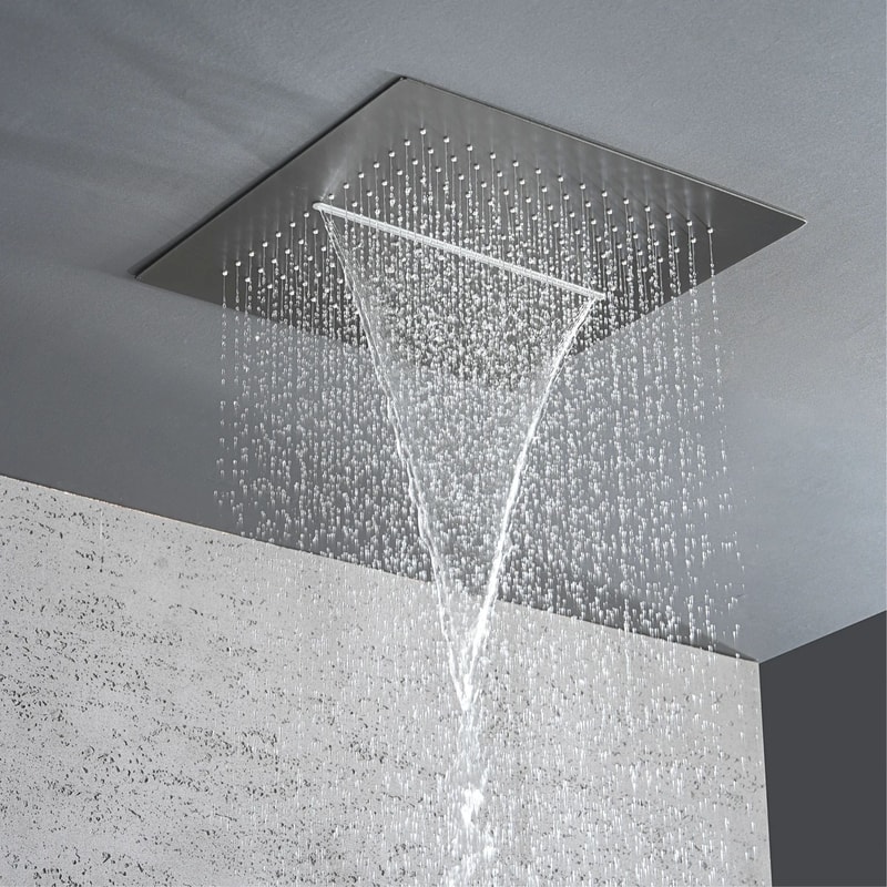 Luxury LED Rainfall Shower System 2