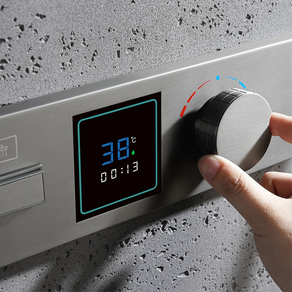 Luxury LED Rainfall Shower System 3