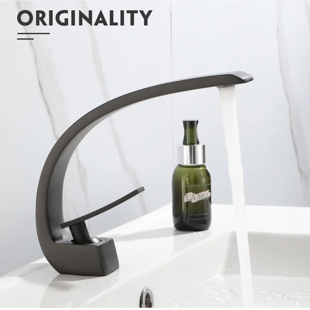 Modern Waterfall Basin Faucet 7