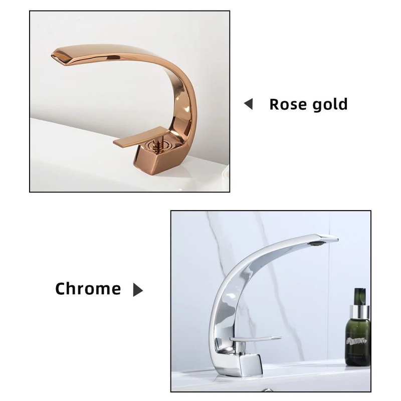 Modern Waterfall Basin Faucet 9