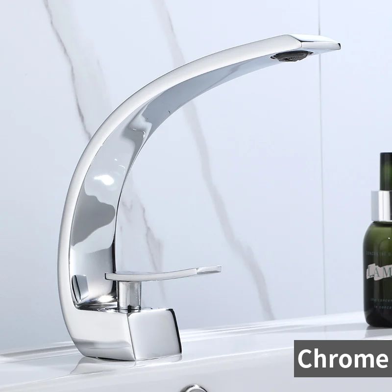 Modern Waterfall Basin Faucet 13