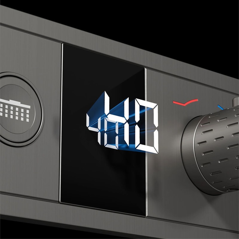 Luxury LED Multi Function Shower System 3