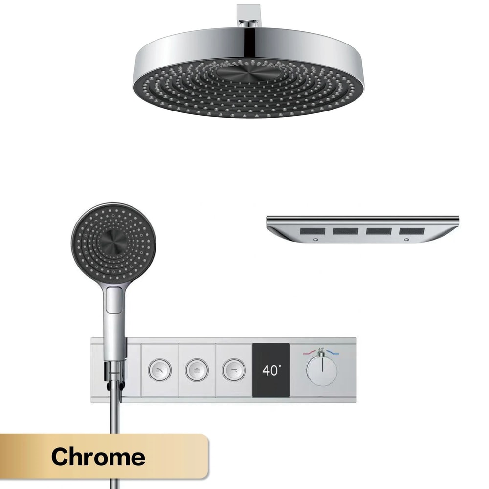 Luxury LED Multi Function Shower System 7