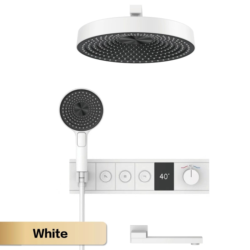 Luxury LED Multi Function Shower System 10