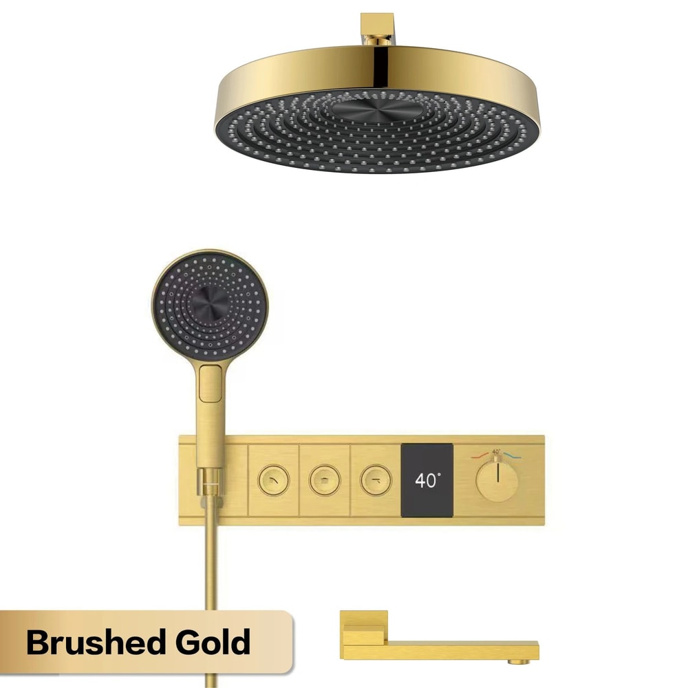 Luxury LED Multi Function Shower System 12