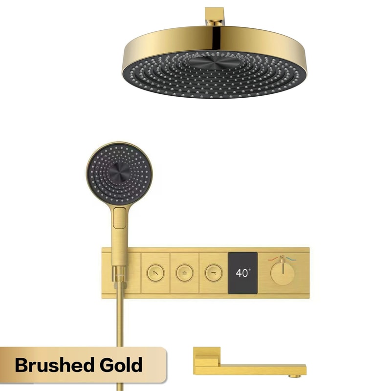 Luxury LED Multi Function Shower System 12